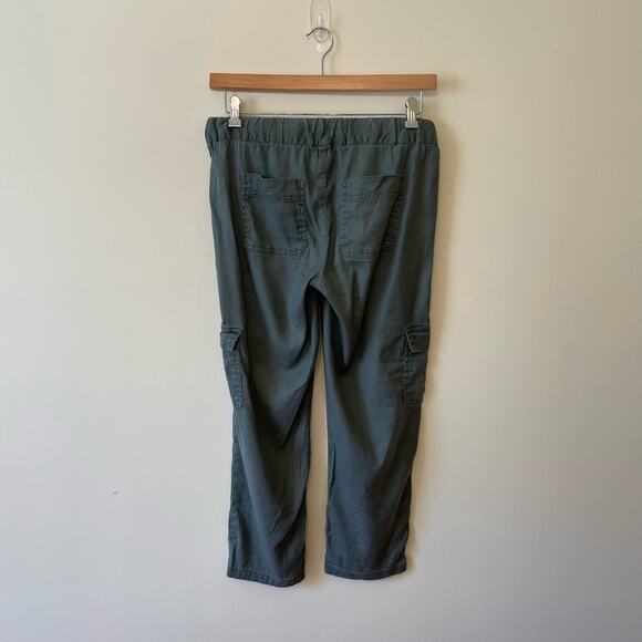 Liverpool US 4 green cargo pant ankle mid rise gorpcore utility Kim Possible - Picture 5 of 11